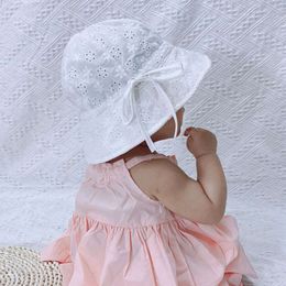 Summer Spring Girl Panama Princess Lace Breathable Sun For Kids Infant Toddler Baby Bucket Hat Beach Cap