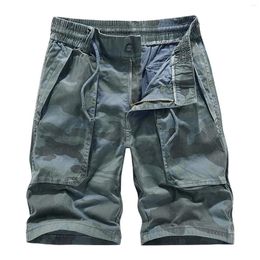 Men's Pants Cargo For Men Fashion Wash Summer Day Loose Casual Elastic Pantalones Hombre