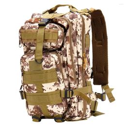 Backpack Large Capacity Trekking Rucksack Waterproof Camouflage Tactic Multi-function Multi-Pockets Fashion For Weekend Vacation