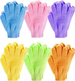 Moisturising Spa Skin Care Cloth Bath Glove brushes Exfoliating Gloves ClothScrubber Face Body Bathes Mitten ExfoliatingGloves YFA4150100