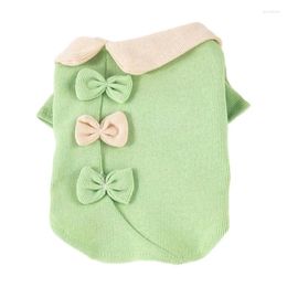 Dog Apparel Pet Clothes For Small Dogs And Cats Summer Coat Costumes Cute Bow Decorations