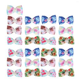 Dog Apparel Bows Cat Small Bowknot Puppy Hair Stylish And Beautiful Knotted Rubber Band Design For Pet Types Cats