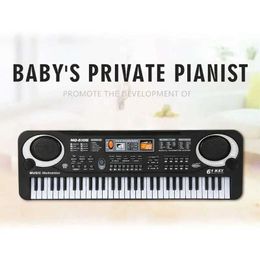 Keyboards Piano Baby Music Sound Toys 61 key digital music electronic keyboard electronic piano childrens gift WX5.21