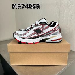 2024 New 740 Sneakers Designer Shoes Mens Trainers Running Shoes White Blue Burgundy Green White Grey UNC Panda Sea Salt Black Rich Paul 740 Sports Mens Womens Shoe