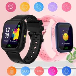 Kids Watches Children Smart Watch Boys Gift Girls 2G Phone Call Safety SOS LBS Location Monitor Camera Sports Tracker Clock Q15 240523