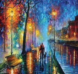 MELODY OF THE NIGHT LEONID AFREMOV Art Silk Print Poster 24x36inch60x90cm 0185835485