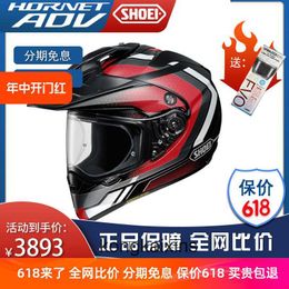 SHOEI high end Motorcycle helmet for Japan SHOEI Rally Helmet HORNET ADV Full Motorcycle Mens and Womens Cycling 3C Certification Summer 1:1 original quality and logo