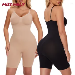 Women's Shapers Shapewear Bodysuit Tummy Control Shaper For Women Seamless BuLifter Thigh Slimmer Body V Neck Camisole Tank Top Skinny