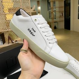 Court Classic SL/06 Embroidered Sneakers Canvas Leather Designer Luxury Men Women Flat Casual Shoes Low Top Trainer Outwear Dress Shoe Size35-45