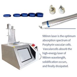 Laser Machine 980Nm Laser Spider Vein Removal Machine Nail Emfungus Roval Physiotherapy 3 In 1