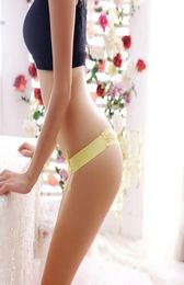 Women g string T back floral lace panties low rise see through bow knot thong sexy lingerie woman underwear panty will and sandy6703030