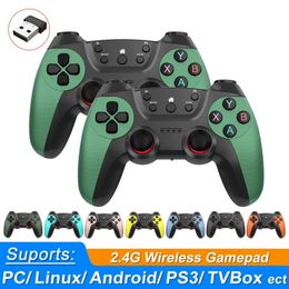 Wireless Doubles Game Controller for PC Handheld Joystick Gamepad For TV Computer Game Box 2.4G Gamepad Joystick For Android 240521