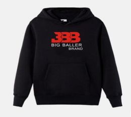 Whole BBB Big baller hoodie autumn and winter Casual hoodie Basketball star Hoodies Sweatshirts2569541