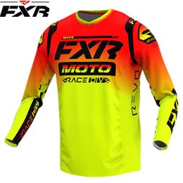 Men's T-shirts Downhill Jersey Fxr Sweatshirt Motocross Shirt Motorsport Cycling Mountain Bike Dh Maillot Motorcycles Long Sleeve Sports Tlfi