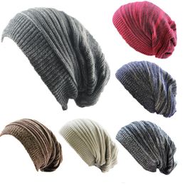 Woman Wool Hat Lady Winter Warm Beanies Knitted Hats Home Fashion Unisex Men Casual Hat