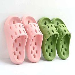 Cheese Women in Slippers Hollow for the Bathroom Quick Drying Couple Non Slip Mens EVA Sandals Green Pin fb1 Dryg P