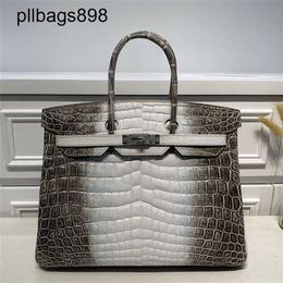 BK Totes Designer Bag Crocodile Leather 7a Handbag Handmade Gurok Shiny High gloss Arch Bead BK35 Three Piece Pure Himalayanqq