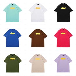 Smiling Face Design t shirt summer shirts Many colors letter Print tshirt Fashion street Cotton Blend Round neck Breathable Loose Tops Designer T-shirt for men