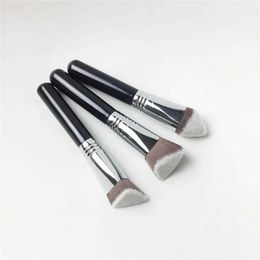 Makeup Brushes CVC 3D/4D Edge Kabuki Brush - Dense Base concealer Highlight Sculpture Outline Brush - Cosmetic Makeup Brush Blend Tool Q240522