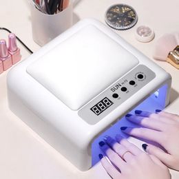 Foldable 360W Drying Lamp Manicure UV Nail Dryer Curing Gel Nail Polish With USB Smart Timer Sun Light Nail Art Tools 240523