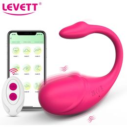 Wireless APP Remote Egg Vibrator Wearable Bluetooth Kegel Vaginal Ball Clitoris G Spot Anal Dildo Vibrators Sex Toys For Women 240507