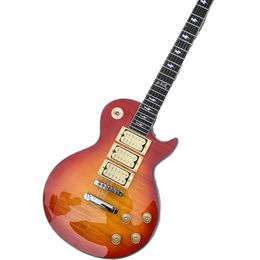 In stock Chinese Electric Guitar Ace Frehley Signature Few Colours Mahogany Body And Neck 6 Strings