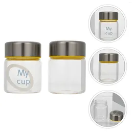 Storage Bottles Jam Jar Mason Honey Container Sealed Canisters Containers Mini Jars Cubilose Organizer Glass Juice