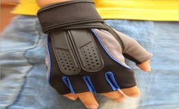huiya05 4 Colours Gym Body Building Training Fitness Gloves Outdoor Sports Equipment Weight lifting Workout Exercise breathable Wri4844558