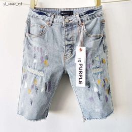 Purple Jeans Designer Jeans Purple Brand Jeans Mens Jeans Purple Jeans Short Denim Trousers Jean Men Pants Straight Streetwear Purple Brand Jeans Shorts 934