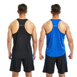 2 Pack Running Muscle Tank Top for Men Dry-Fit Workout Sleeveless Tops Breathable Y-Back Shirts Training Bodybuilding Vests 240523