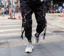 Prowow Summer Black Hip Hop Cargo Pants Men Streetwear Cotton Joggers Fashion Sweatpants Casual Harem Trousers 2104062047030