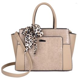 Bag Luxury Leather Scarf Stone Pattern Sac Purses Handbags Designer Hand Women's Bags Shoulder Crossbody For Women