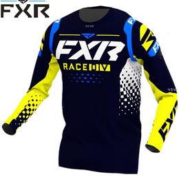 Men's T-shirts Motocross Jersey Mtb Downhill Jeresy Cycling Mountain Bike Dh Maillot Ciclismo Hombre Quick Dry Fxr Pg3a