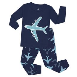 Pajamas 100% pure cotton childrens pajamas boys and childrens pajamas baby pajamas childrens pajamas set WX5.218674