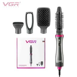 Hair Dryers 4-in-1 dry hair brush one-step hair dryer and volume Metre fluffy hot air brush comb straightener curling rod styling tool Q240522