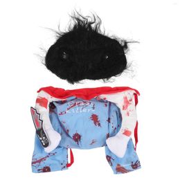 Dog Apparel Cosplay Clothes Halloween Costume Transformation Outfit Adorable Pet Festival Polyester Portable Clothing Stylish
