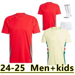 2024 Wales Soccer Jerseys BALE WILSON ALLEN RAMSEY 24 25 National Team Football Shirt Rodon VOKES ROBERTS Moore home away men kids kit Uniforms Breathable Waterproof