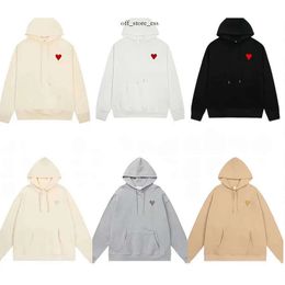 amis hoodie Male And Female Designers essee Paris Hooded Highs Quality Sweter Embroidered Red Love amis jeans Round Neck Jumper Couple Sweatshirts amis shirt 123