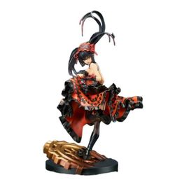 Action Toy Figures 28CM Date A Live Tokisaki Kurumi Fourth Girl 4 girl Figure PVC Action Anime Model Toys Collection Adult Dolls Christmas Gift T240521