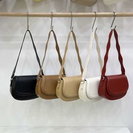 Summer New Instagram Japan and South Korea Fresh Casual Versatile Crossbody Saddle Bag High End Underarm