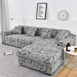 sofa cover elastic couch sectional chair It needs order 2pieces if your is corner Lshape 240523