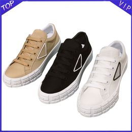 shoe Sports Travel fashion white woman Flat SHoes lace-up Leather sneaker cloth gym Trainers platform lady sneakers size 35-40-41 With box SS