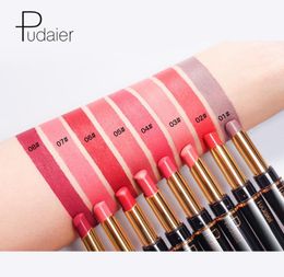 Pudaier New Double side lipstick with lip liner pencil matte lipstick long lasting waterproof Rotating lip liner Nonstick cup sex7164126