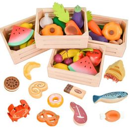 Kitchens Play Food Kitchens Play Food Childrens wooden kitchen dessert making toys pretend to play Montessori fruit vegetable WX5.21965845