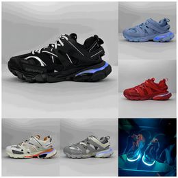 Track Led 3 3.0 casual shoes led Designer Shoes tracks platform trainer sneakers Men Women Trainers Mens high quality Lace up Phantom Lighted Sports Shoes Size 35-46