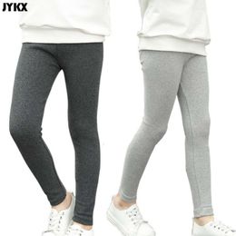 2022 Kindergirlhosen Frühling Herbst Süßigkeiten Farbe elastische Bleistifthose Kindermänner Leggings für 2-11 Jahre Kinder Kleidung L2405