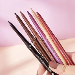 Colourful eyeliner gel pen waterproof non smudging extremely fine beginners liquid pen durable 240523
