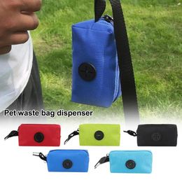 Dog Apparel Pet Puppy Cats Pick Up Poop Bag Dispenser Portable Outdoor Holder Supplies Bags Organizers Garbage Waste T4e4