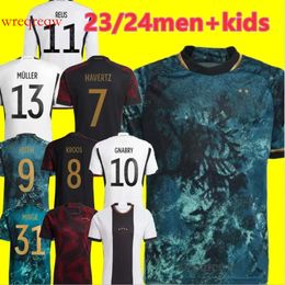 World CupS 2023 Germany soccer jerseys HUMMELS KROOS GNABRY WERNER DRAXLER REUS MULLER GOTZE football shirt Men women / kids kit Fans Player version