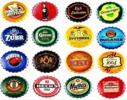 Beer Metal bar poster Corona Extra Vintage round tin sign bottle cap design beer cap metal craft for bar restaurant coffe shop LXL2885640